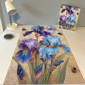 Spring Iris Jigsaw Puzzle 1000 Pieces